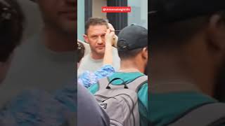 Tom Hardy venom 3 ll public on streets walk ll venom 3 tom holland trailer ytshorts tomhardy [upl. by Iliram]