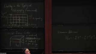 Duality in the Symmetry Topological Field Theory Framework Part 2  Xie Chen [upl. by Pomeroy]