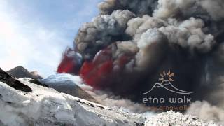 20120412  XXIV Paroxysm Etna [upl. by Ayikahs956]