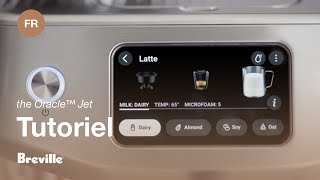 the Oracle™ Jet  Obtenez une micromousse soyeuse grâce à la technologie Auto MilQ  Breville CAFR [upl. by Canfield]