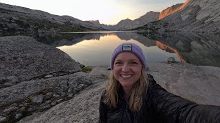 Wind River Range Wyoming  Day 5  Challenging 5 Miles Ending at the Best Campsite on this Trail [upl. by Aicela447]