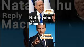 Natanyahu respond to Macrons speech [upl. by Yeniffit954]