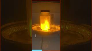 Jam Jar Pulse Jet Engine  Salt Experiments [upl. by Acissj]