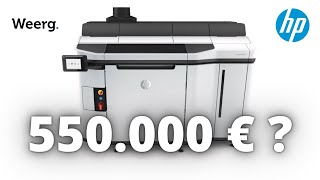 Come funziona una Stampante 3D professionale HP Multi Jet Fusion 5210  Scopriamolo con Weerg [upl. by Ahseya]