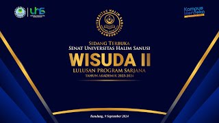 WISUDA II UNIVERSITAS HALIM SANUSI BANDUNG TAHUN 2024 [upl. by Edge]