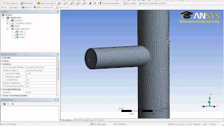 Introduction to ANSYS Workbench Meshing1 [upl. by Yvad]