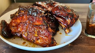 Oven Pork Ribs So Good They’re Sticky Honey amp Marmalade [upl. by Biebel]