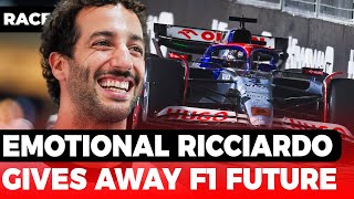 Emotional Ricciardo gives away F1 future in Singapore  GPFans Race Day [upl. by Silenay]