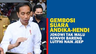 🔴PDIP Sebut Jokowi Panik Tak Malu Naik Jip Dukung LuthfiYasin Gembosi Suara Andika di Jatim [upl. by Reggi494]