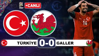 Türkiye 00 Galler  Uluslar Ligi Canlı yayın [upl. by Cilegna]