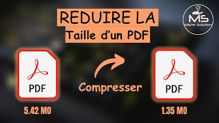 Comment réduire la taille dun fichier PDF [upl. by Atnad553]