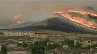 Monsterfeuer bedroht Großstadt in Colorado [upl. by Nabetse]