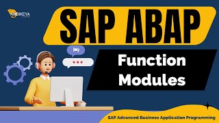 Function Modules in SAP ABAP  Best SAP ABAP Training  Ambikeya [upl. by Refinnaj863]