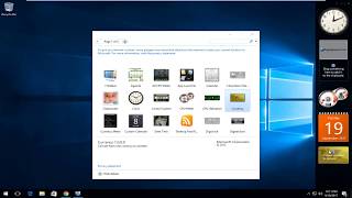 How To InstallEnable Gadgets On Windows 10 [upl. by Tiraj]