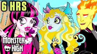 Every Monster High Episode EVER  6 Hour Compilation  Monster High [upl. by Yeltrab]