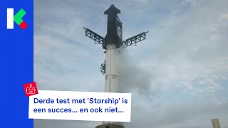 Ruimtebedrijf test Starship de grootste en krachtigste raket ooit [upl. by Brandi]