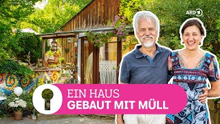 Upcycling Hausbau ErfinderPaar rettet kaputt saniertes Fachwerkhaus  ARD Room Tour [upl. by Grunberg]