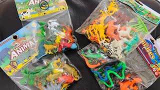 Plastic animals Unboxing order Flipkart  animals collection CatDog ElephantTigerHorse [upl. by Aicilif]