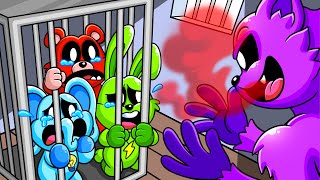 Poppy Playtime 3 Animation  CATNAP VS SMILING CRITTERS SAD STORY Bous Revenge Animations [upl. by Norret603]