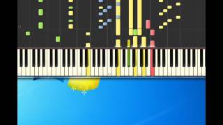 Abba Money Money Money Piano tutorial by Synthesia [upl. by Helsa]