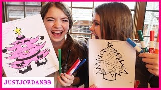 Christmas 3 Marker Challenge  JustJordan33 [upl. by Saxet]