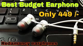 Best Budget Earphones under 500  Redamancy 6T 32A Earphones  Extra Bass [upl. by Christi268]