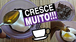 SEU CABELO VAI CRESCE RÁPIDO com essa receitinha  CAFÉ  AZEITE [upl. by Sanders]