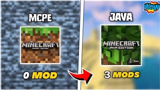 3 Mod Turn Your Mcpe Into Java Edition  Best Mod To Convert Minecraft Pe Into Java Edition [upl. by Laven]