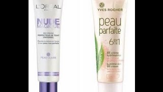 BB Crème Yves Rocher VS BB Crème LOréal [upl. by Eahsram]