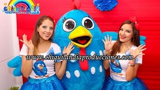 Show Infantil de la Gallina Pintadita Show Chiquilandia Producciones [upl. by Labotsirc]