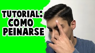 💈TUTORIAL COMO PEINARSE UNO MISMO con o sin secadorBARBERÍA 💈 [upl. by Libbey]