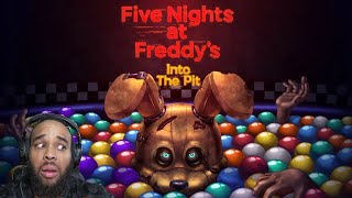 Um Help  Five Night at Freddys into The Pit  Episode 1 [upl. by Ardnekal]