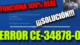 😱ERROR CE348780 PS4 SOLUCION 2018 100 FUNCIONA😱 [upl. by Nagek]