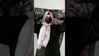 Full coverage hijab with niqab tutorialhijabwithniqabshortsfeedshortsviraltrendinghijabhack [upl. by Harness255]