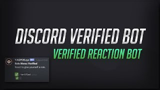 2020 How To Setup Discord Verified bot SimpleFast [upl. by Ahseen]