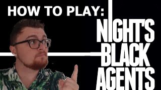 How To Nights Black Agents  Ability Tests [upl. by Eerot]