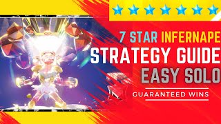 How to Solo the 7 Star Infernape Tera Raid Every Time  The Ultimate Winning Strategy [upl. by Myca]