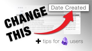 How to change the creation date of a file macOS [upl. by Jaquiss]