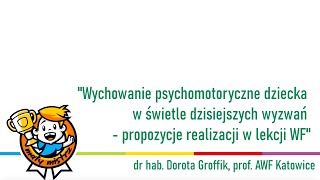 Wykład dr hab Doroty Groffik AWF Katowice [upl. by Apps]