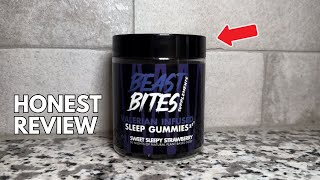 HONEST REVIEW of BEAST BITES Valerian Infused Sleep Gummies [upl. by Bailie]