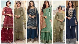 Top 35  Trendy Sharara Gharara Design  latest sharara Dress for party wear [upl. by Bausch]