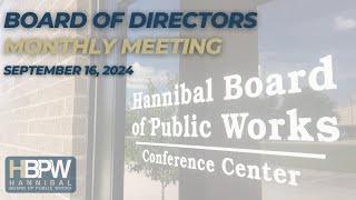 Hannibal Board of Public Works Live Stream [upl. by Wj]