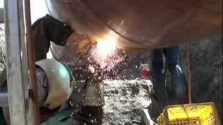 Pipeline Welding  42 Inch TieIn [upl. by Suckram99]