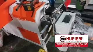 Mini Recuperadora de filmeras modelo Hz70 y producción 4050kghr🏭 [upl. by Nealah983]