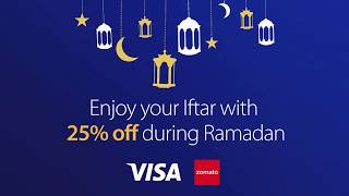 Enjoy 25 off during Ramadan with Visa Explore App [upl. by Llerrah]