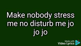 Joeboy AlcoholNew Official lyrics video [upl. by Hussein628]