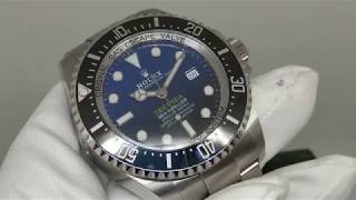 【藍面鬼王 2018年款】勞力士 Rolex Deepsea Dblue Ref 126660 [upl. by Potash454]