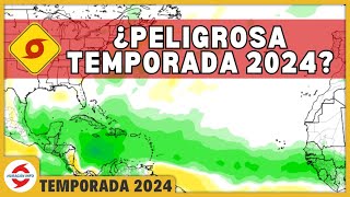 Temporada de Huracanes 2024 podría ser activa y peligrosa en el Atlántico Regreso de La Niña [upl. by Adnwahs]