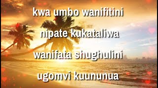 Umbo Langu Dawa Sadiq Taarab lyrics [upl. by Isidore91]