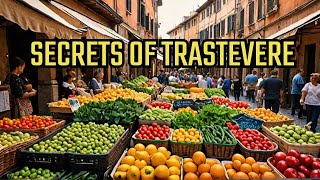 Why Trastevere is Romes Coolest Neighborhood [upl. by Eiromem604]